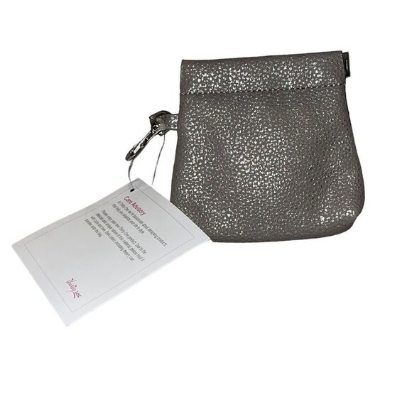 Thirty-One Hello Happy Cosmetic Bag 4 Pc Set Raindrop Chevron Purse Nail Files - Picture 6 of 8